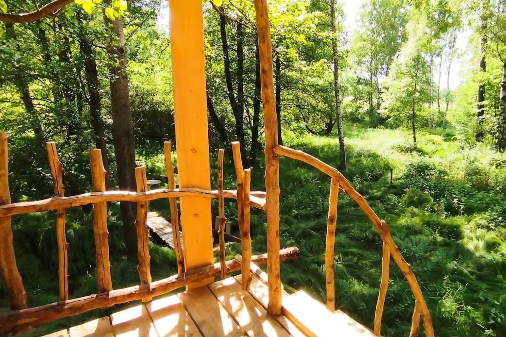 Mikulášovice Treehouse Lea 아파트 외부 사진